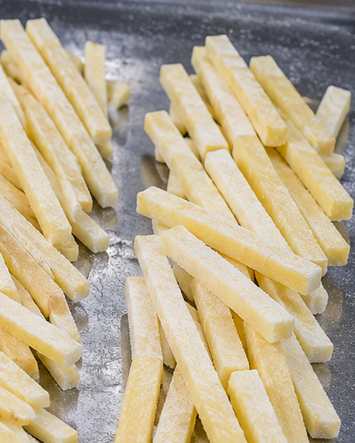 Junsheng 12mm thick-cut frozen French fries with rustic plate presentation