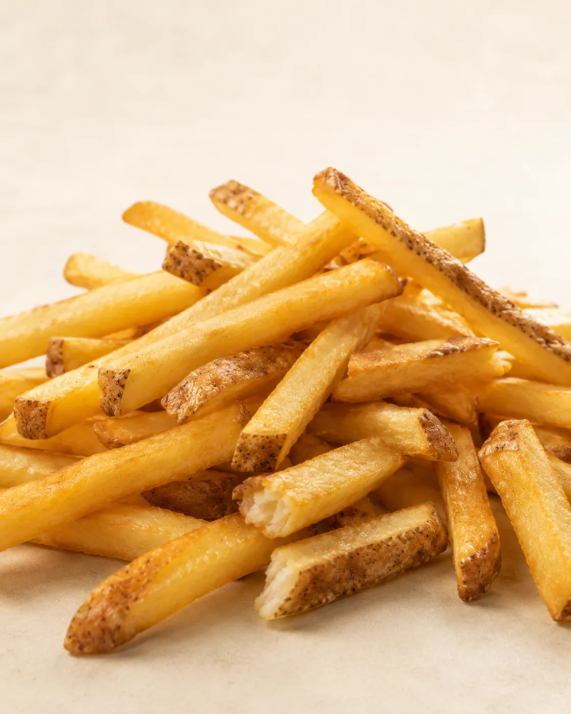 Junsheng skin-on frozen French fries with natural potato peel for restaurants